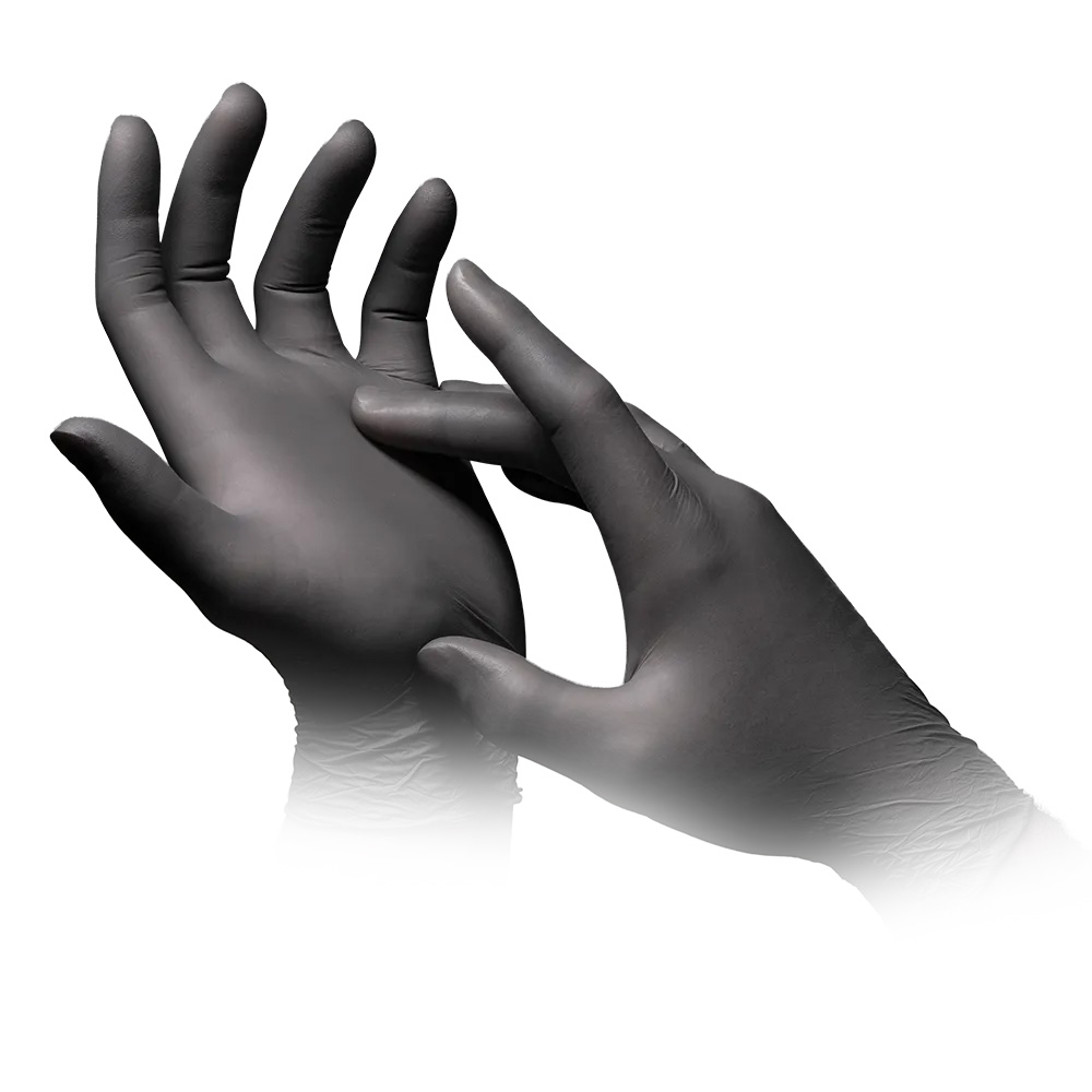 Nitrilhandschuhe, anthrazit, Größe M, puderfrei, Style GRAPHITE by Ampri Nitrilhandschuhe, anthrazit, Größe M, puderfrei, Style GRAPHITE by Ampri