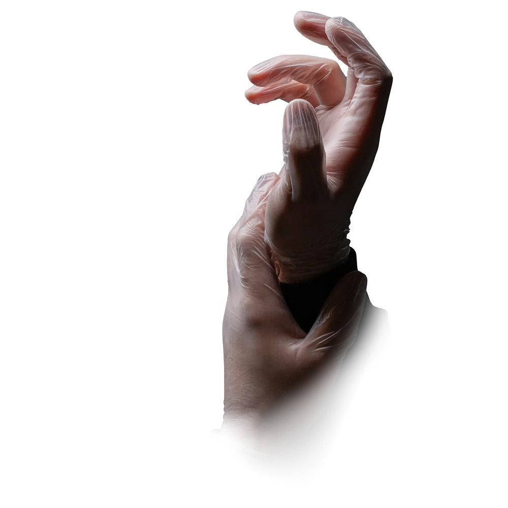 Vinylhandschuhe, weiß, Größe S, puderfrei, Eco-Plus Vinylhandschuhe, weiß, Größe S, puderfrei, Eco-Plus