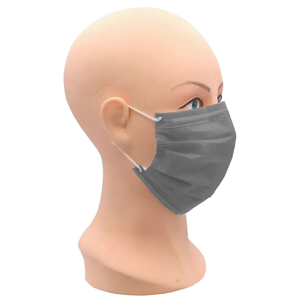 OP Maske, platinum, grau, Typ IIR, Med-Comfort OP Maske, platinum, grau, Typ IIR, Med-Comfort