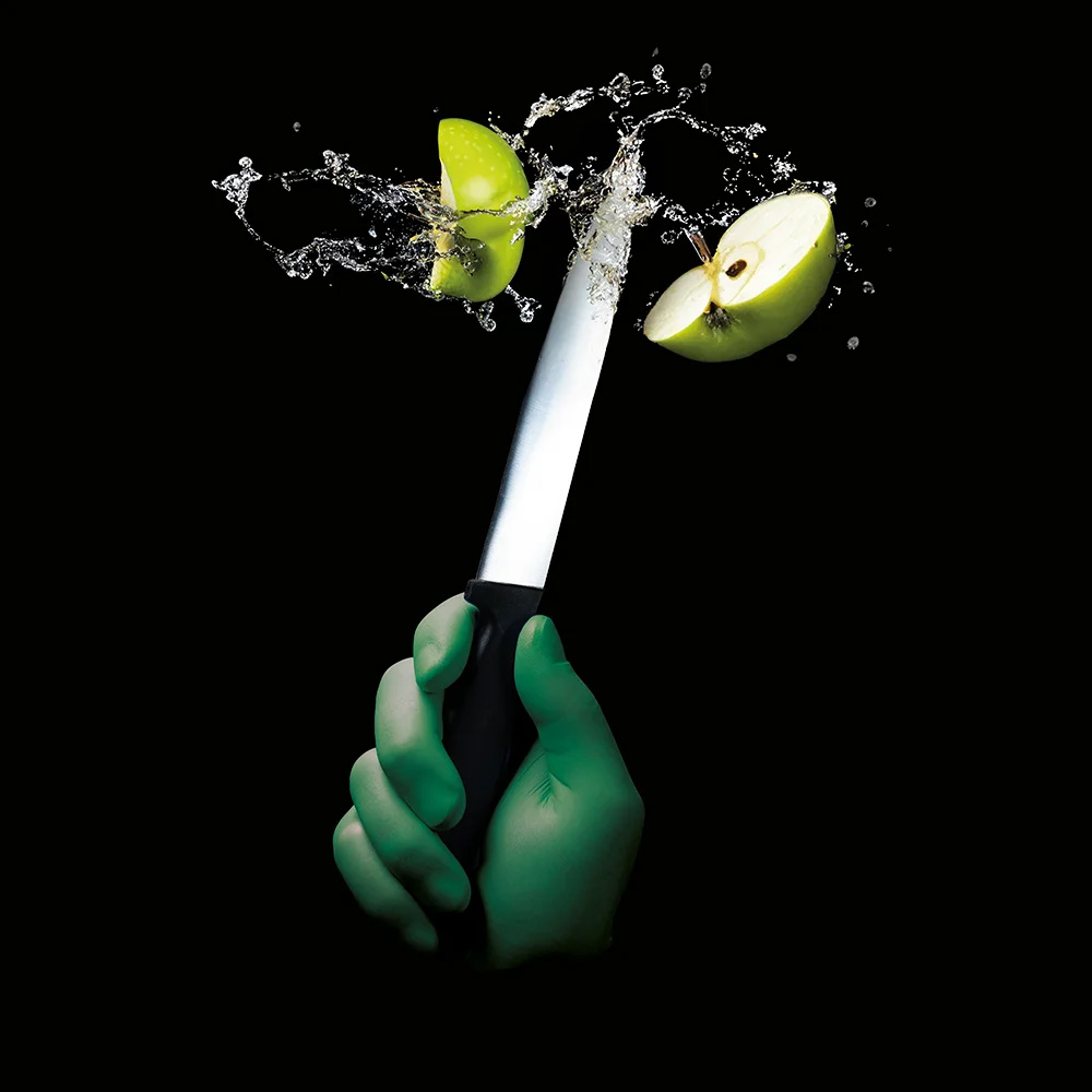 Nitrilhandschuhe, grün, Größe M, puderfrei, Nature Gloves by Med-Comfort Nitrilhandschuhe, grün, Größe M, puderfrei, Nature Gloves by Med-Comfort