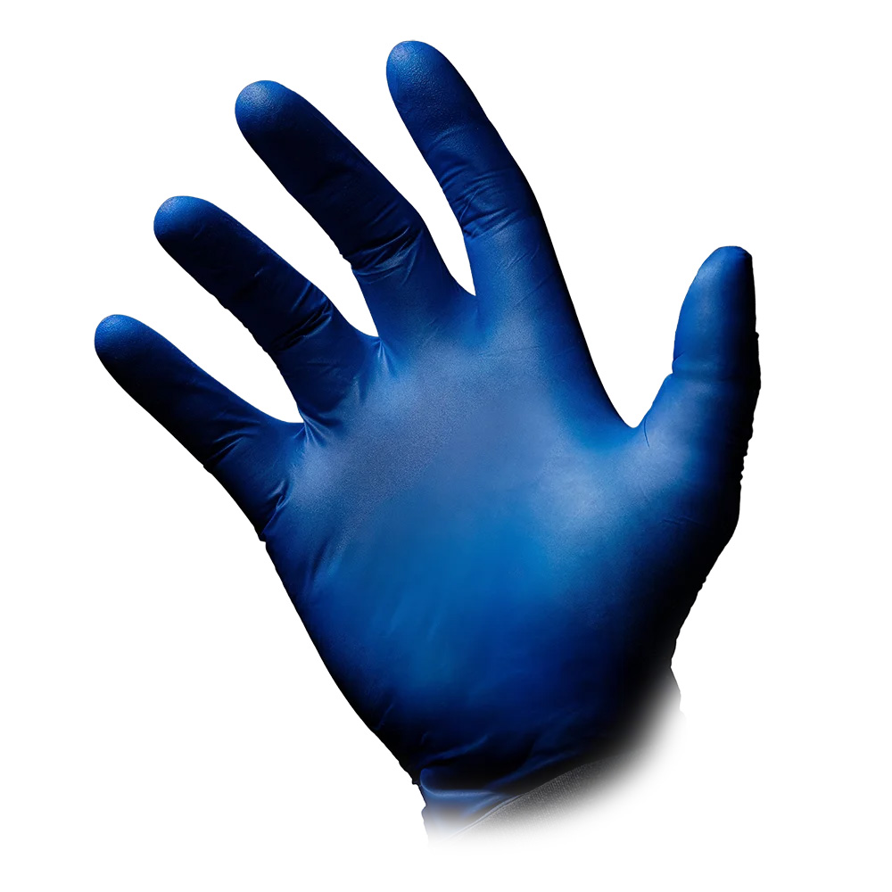 Nitrilhandschuhe, dunkelblau, blau, Größe S, puderfrei, Style blueberry by Med-Comfort