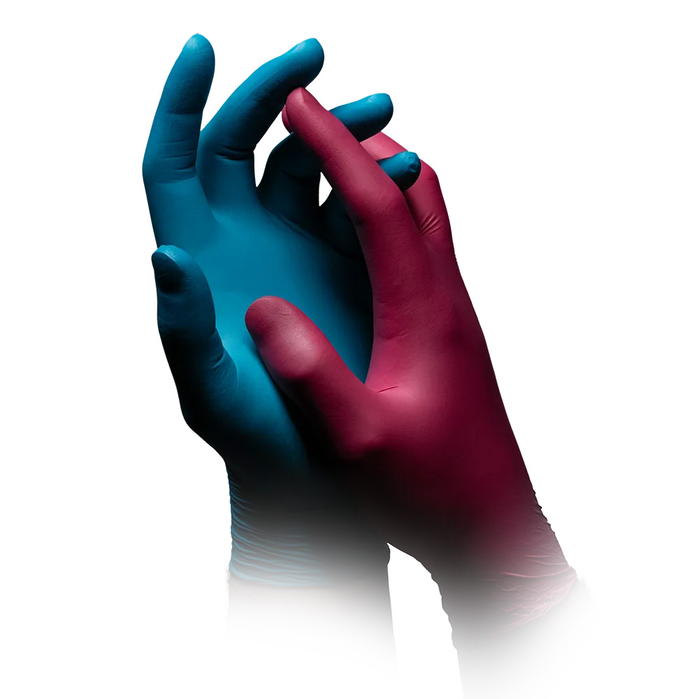 Nitrilhandschuhe, bunt, Farbenmix, Größe XS, puderfrei, Style 4 Elements by AMPri Nitrilhandschuhe, bunt, Farbenmix, Größe XS, puderfrei, Style 4 Elements by AMPri