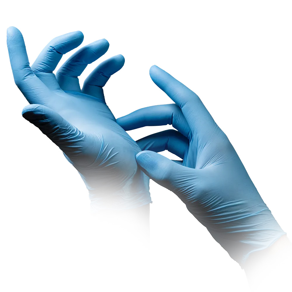 Nitrilhandschuhe, blau, Größe M, puderfrei, Puracomfort blue Nitrilhandschuhe, blau, Größe M, puderfrei, Puracomfort blue