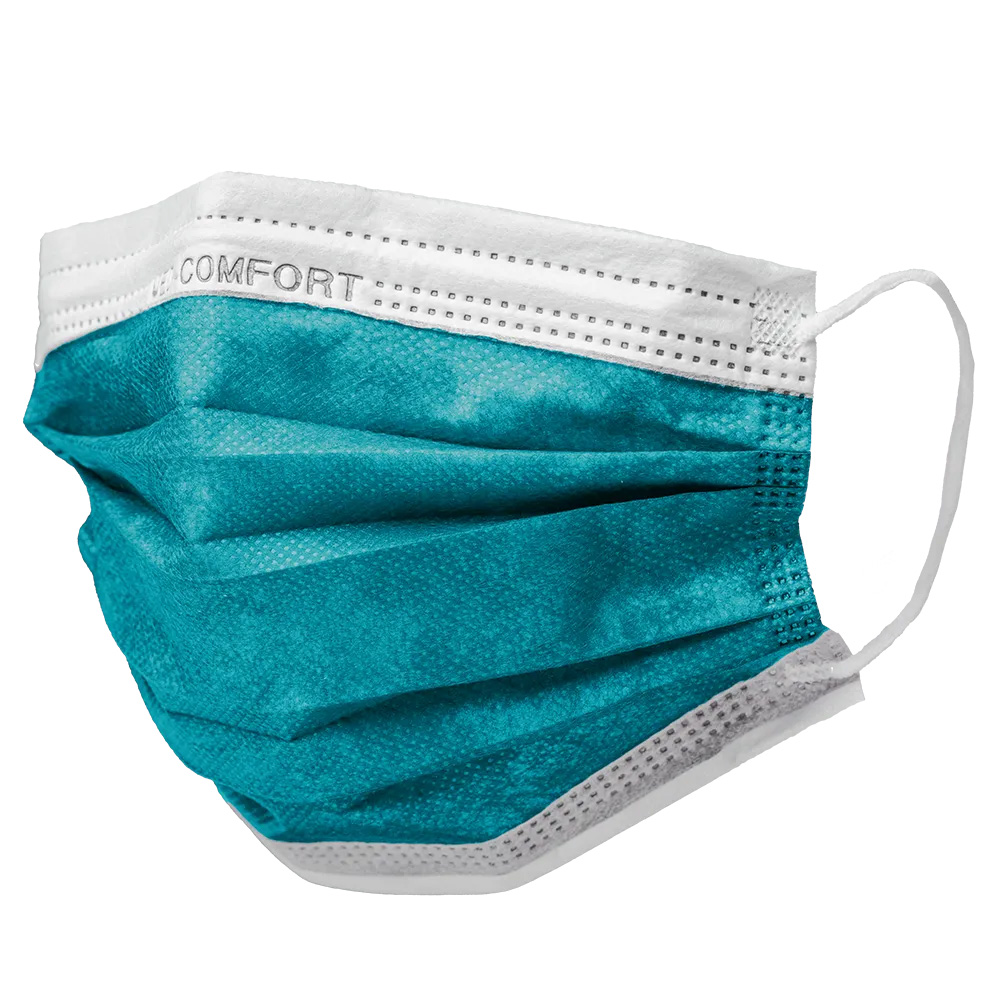 OP Maske, clean ocean, ozean grün, Typ IIR, Med-Comfort OP Maske, clean ocean, ozean grün, Typ IIR, Med-Comfort