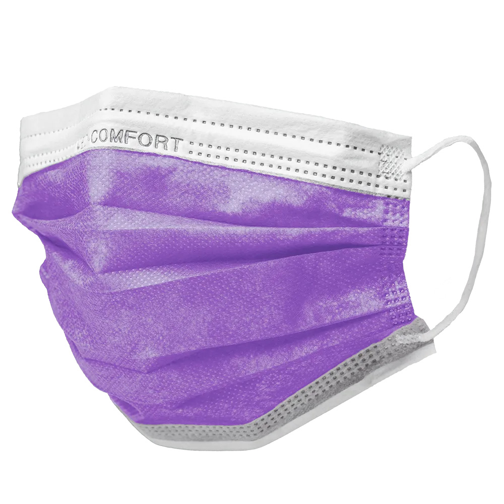 OP Maske, lila, Typ IIR, Med-Comfort OP Maske, lila, Typ IIR, Med-Comfort