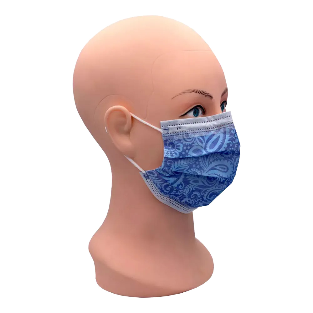 OP Maske, dunkelblau, blueberry, Typ II, Style by Med-Comfort OP Maske, dunkelblau, blueberry, Typ II, Style by Med-Comfort