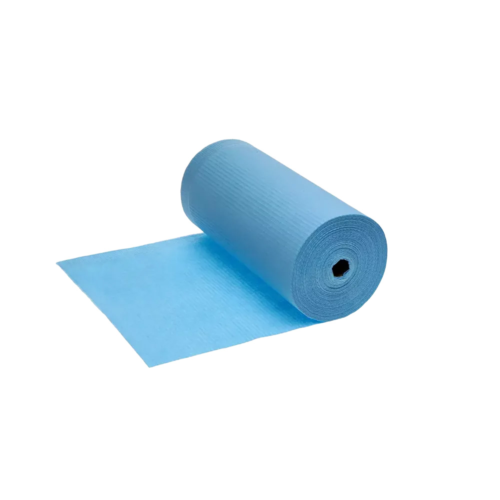 Patientenumhang mit PE Beschichtung, Farbe hellblau, blau, 500 x 600 mm