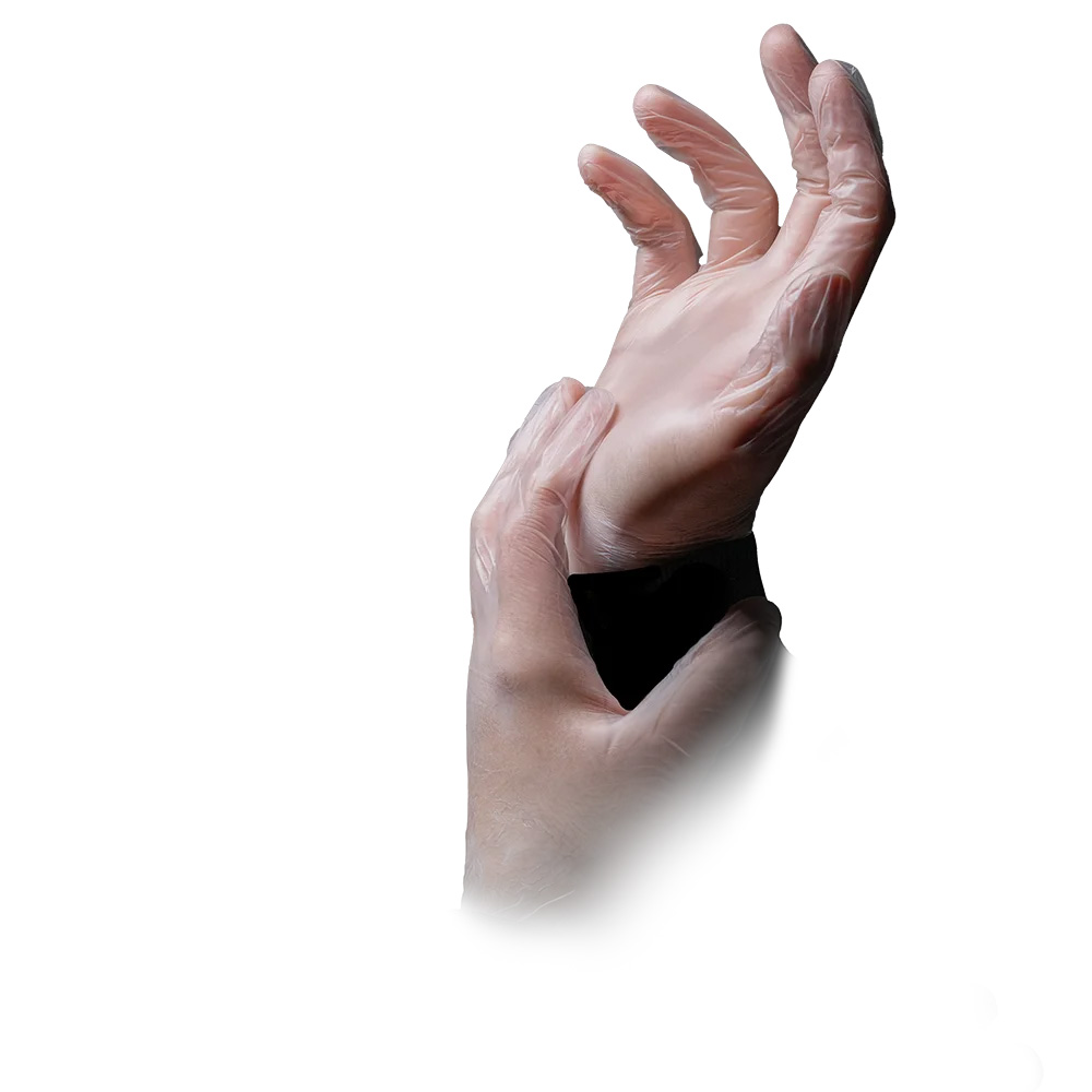 Vinylhandschuhe, weiß, Größe S, puderfrei, Eco-Plus Vinylhandschuhe, weiß, Größe S, puderfrei, Eco-Plus