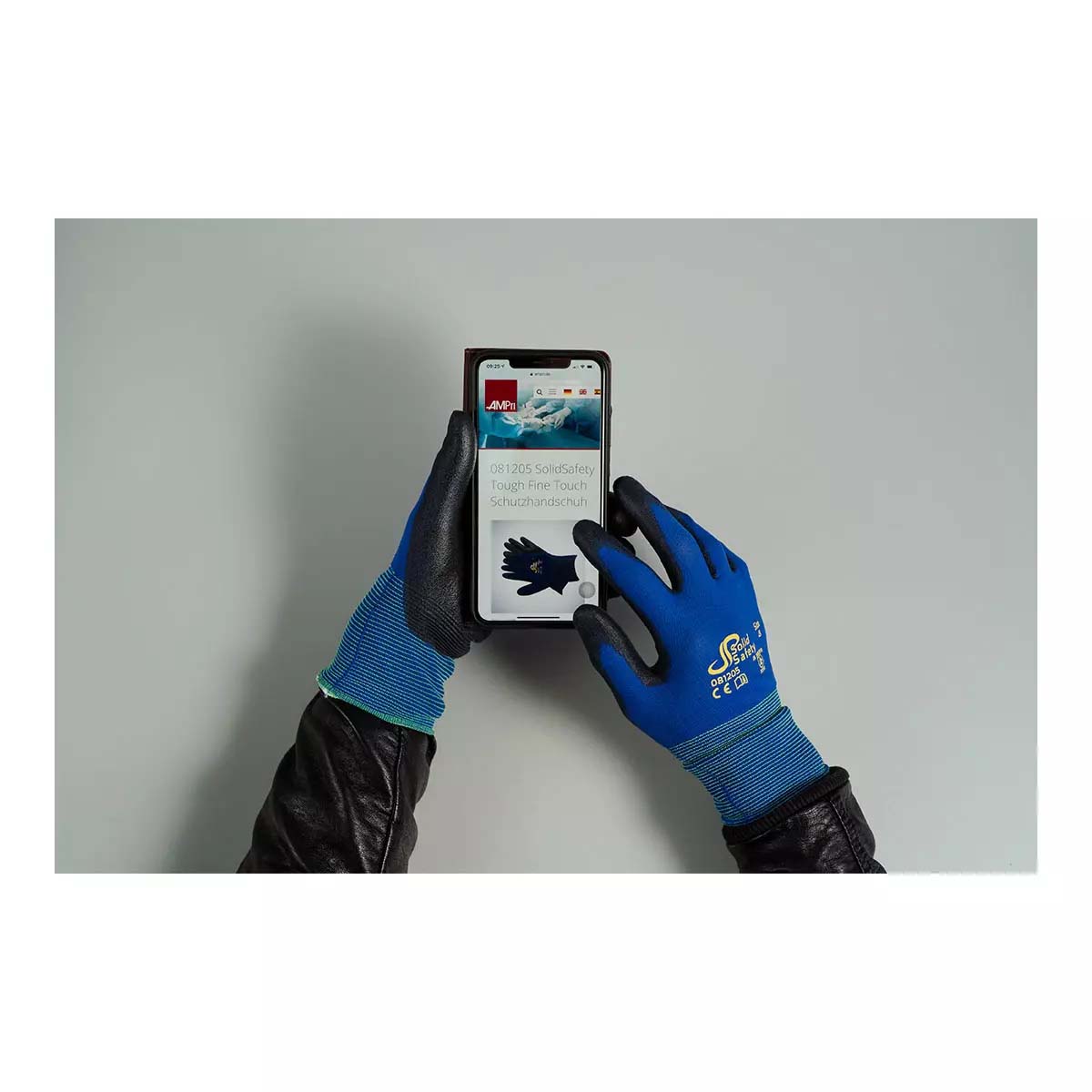 SolidSafety Tough Fine Touch Schutzhandschuh