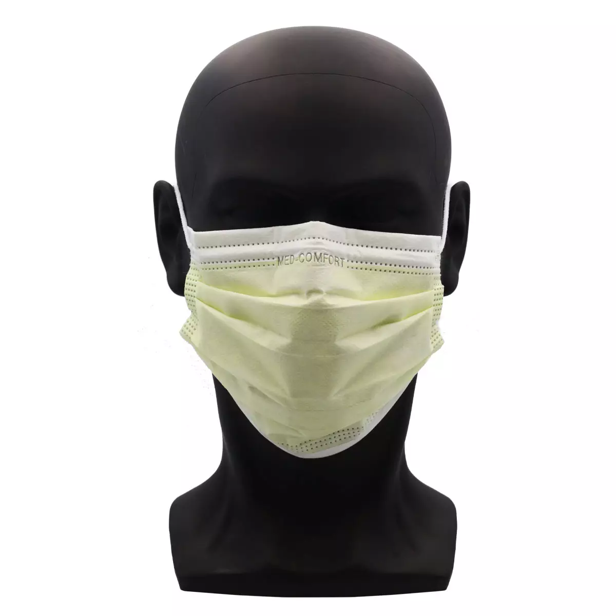 Farbige OP-Maske, gelb, Typ IIR, 3-Lagig, latexfrei, 50 Stück, Einwegmaske, Medizinischer Mundschutz, MNS, Mund-Nasenschutz, Einmalmaske, Schutzmaske, Med-Comfort Farbige OP-Maske, gelb, Typ IIR, 3-Lagig, latexfrei, 50 Stück, Einwegmaske, Medizinischer Mundschutz, MNS, Mund-Nasenschutz, Einmalmaske, Schutzmaske, Med-Comfort
