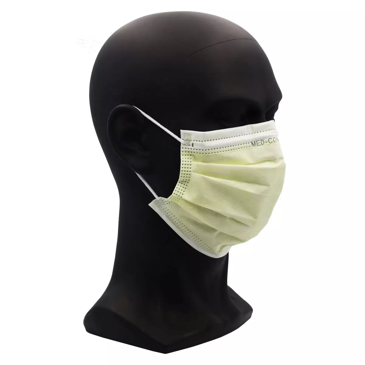 Farbige OP-Maske, gelb, Typ IIR, 3-Lagig, latexfrei, 50 Stück, Einwegmaske, Medizinischer Mundschutz, MNS, Mund-Nasenschutz, Einmalmaske, Schutzmaske, Med-Comfort Farbige OP-Maske, gelb, Typ IIR, 3-Lagig, latexfrei, 50 Stück, Einwegmaske, Medizinischer Mundschutz, MNS, Mund-Nasenschutz, Einmalmaske, Schutzmaske, Med-Comfort