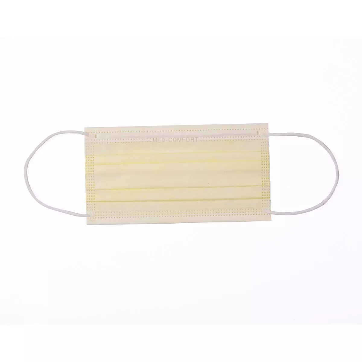 Farbige OP-Maske, gelb, Typ IIR, 3-Lagig, latexfrei, 50 Stück, Einwegmaske, Medizinischer Mundschutz, MNS, Mund-Nasenschutz, Einmalmaske, Schutzmaske, Med-Comfort Farbige OP-Maske, gelb, Typ IIR, 3-Lagig, latexfrei, 50 Stück, Einwegmaske, Medizinischer Mundschutz, MNS, Mund-Nasenschutz, Einmalmaske, Schutzmaske, Med-Comfort