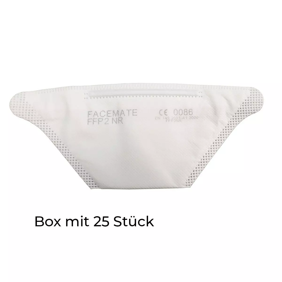 Irema FFP2 NR filtrierende Halbmaske, 25 Stück, Kopfschlaufe Irema FFP2 NR filtrierende Halbmaske, 25 Stück, Kopfschlaufe