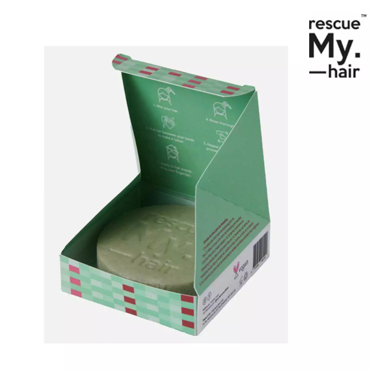 Rescue My. Hair Pollution Patrol Shampoo Bar 80 g Rescue My. Hair Pollution Patrol Shampoo Bar 80 g