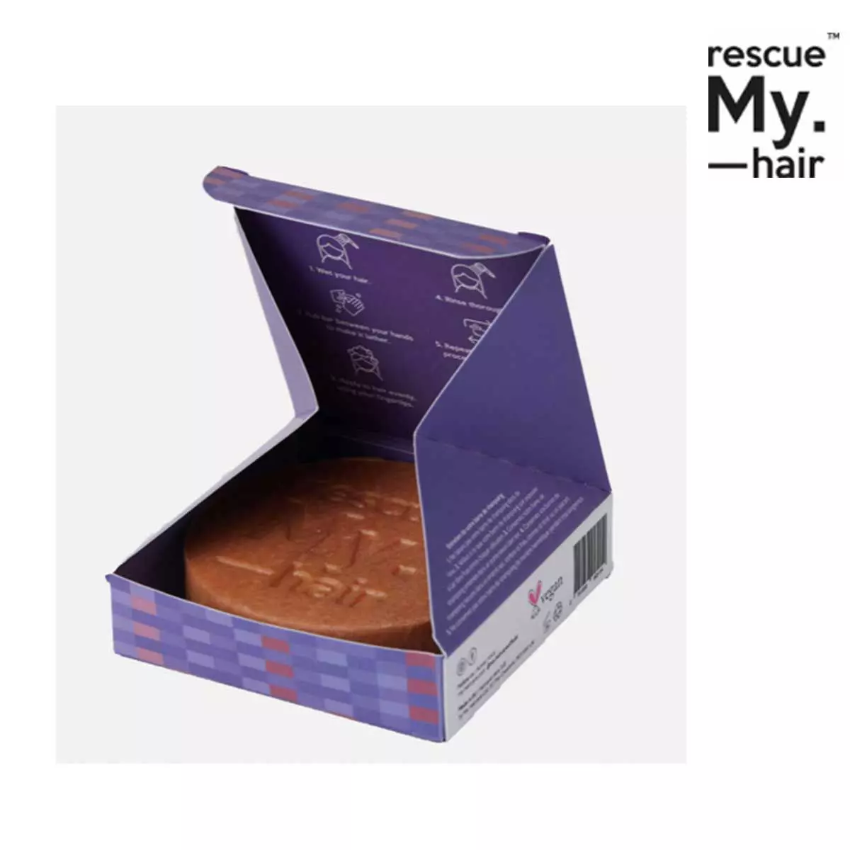 Rescue My. Hair Smooth Shampoo Bar 80 g Rescue My. Hair Smooth Shampoo Bar 80 g