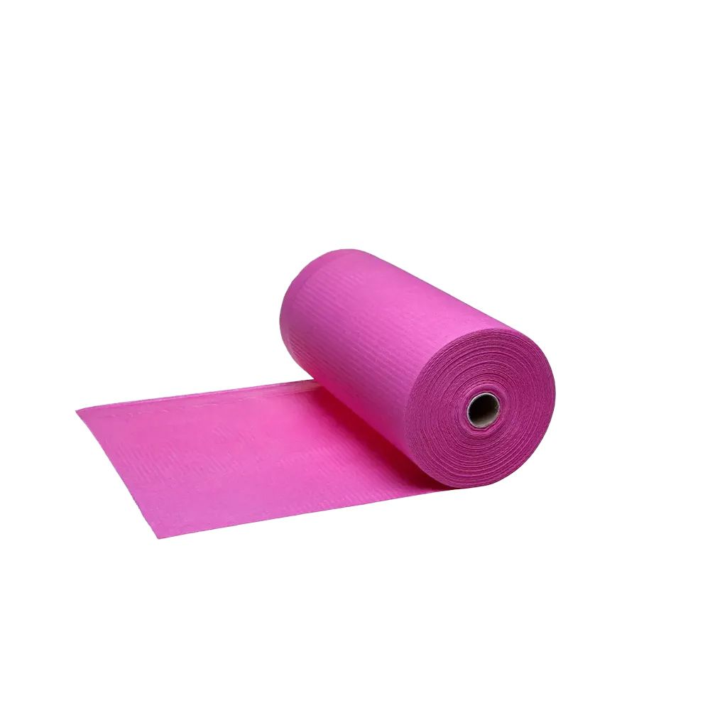 Patientenumhang mit PE Beschichtung, Farbe pink, 500 x 600 mm